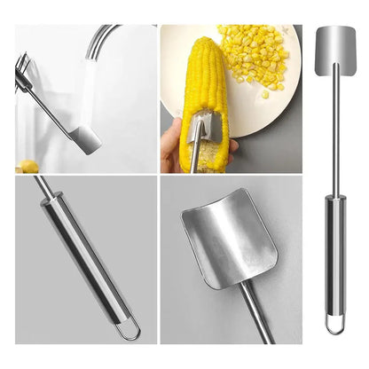 Stainless steel corn kernel stripper corn kernel remover fast corn thresher corn kernel separator corn splitter kitchen tool