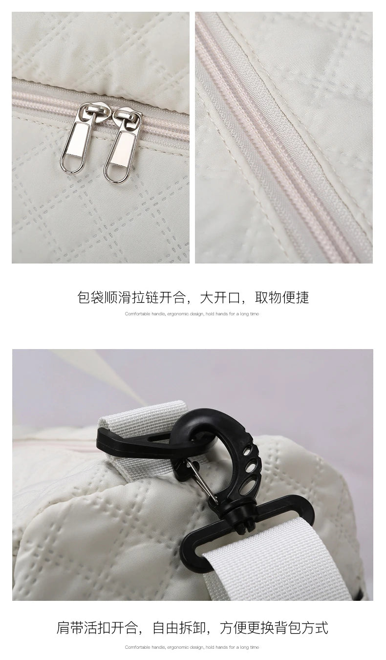 Large Capacity Travel Bags Luggage Organizer Bag Handbag Waterproof Portable Foldable Travel Clothes Storage Bag Shoulder Bags