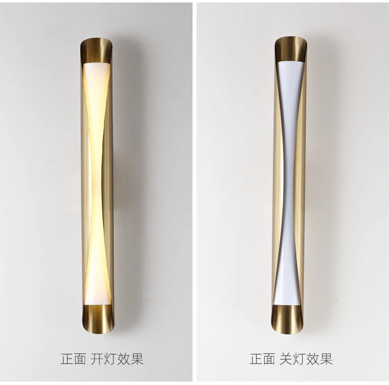Light Luxury Strip Simple Personality Background Wall Lamps Delicate Soft Atmosphere Light Bedroom Light Bedside Lights