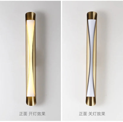 Light Luxury Strip Simple Personality Background Wall Lamps Delicate Soft Atmosphere Light Bedroom Light Bedside Lights