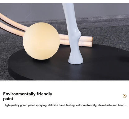 Misha White Goddess Statue Floor Lamp , Liberty Sculpture Floor Lamp , Art Human Floor Lamp