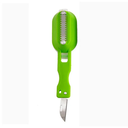 Kitchen Cooking Accessorie Fish Skin Brush Fast Remove Fish Scale Scraper Planer Tool Fish Scaler Fishing Knife Cleaning Tools