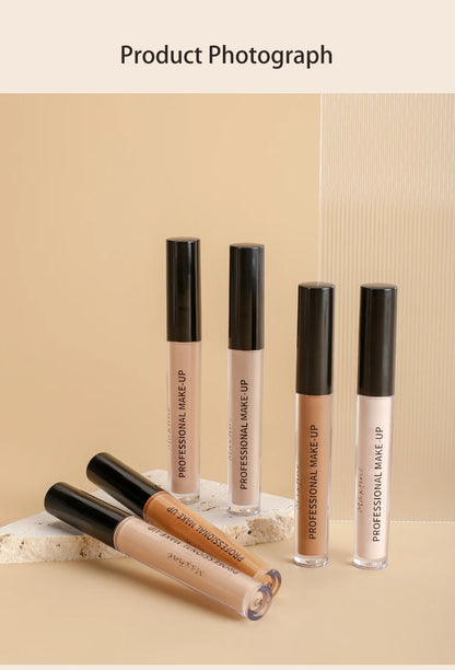 6-color Flawless Foundation, Improving Uneven Skin Tone, Light, Medium Coverage, Semi-matte, Vegan.