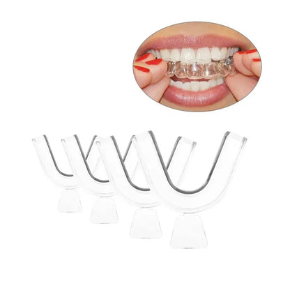 2-piece Teeth Tray Whitening Braces For Oral Hygiene Care Bleaching Teeth Tools