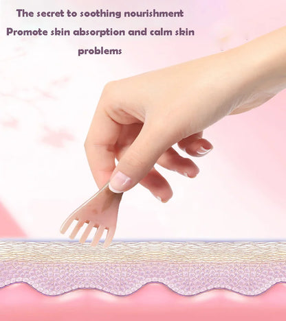 Head Massager Scalp Gua Sha for Body Neck Leg Massage Five-claw Head Scraping Stick Massage Scraping Claw Massage Visage