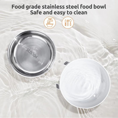 3.5L Automatic Pet Feeder Smart Food Dispenser For Cats Dogs Timer Stainless Steel Bowl Auto Dog Cat Pet Feeding Pet Supplies