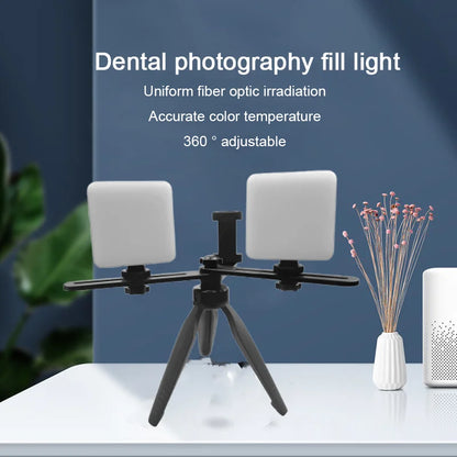 Dental Photography Equipment LED 2 In 1 Oral Filling Lamp Orthodontics Flash Light for Dentist Photo Fill Intraoral light