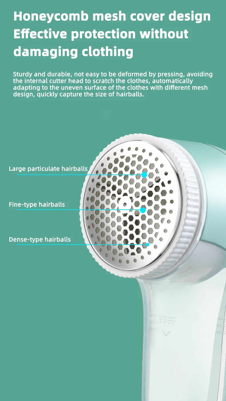 Electric Household Clothes Shaver Fabric Lint Remover Fuzz Electric Fluff Portable Brush blade Professional Lint Remover Trimmer