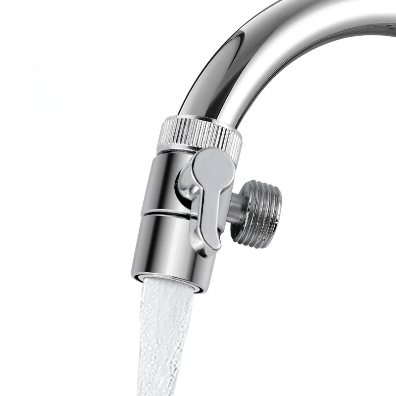 Universal Faucet Adapter Splitter Diverter Valve Water Tap Connector for Kitchen Sink Shower Bathroom Toilet Accessories