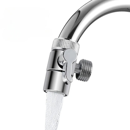 Universal Faucet Adapter Splitter Diverter Valve Water Tap Connector for Kitchen Sink Shower Bathroom Toilet Accessories