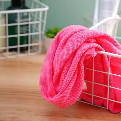 35x75CM Rectangular Face Towel Microfiber Towels Embossed Thick Soft Absorbent Ultrafine Fiber Towel Beach Bath Hair Dry Towel