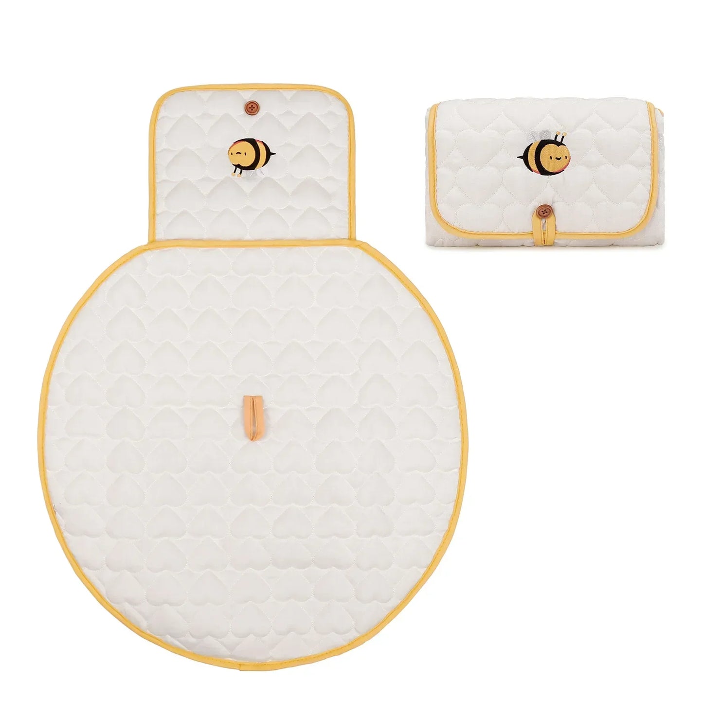 Baby Foldable Diaper Changer Baby Changing Mat Waterproof Changing Pad Portable Diaper Bag Newborn Bedding Supplies Storage Bags