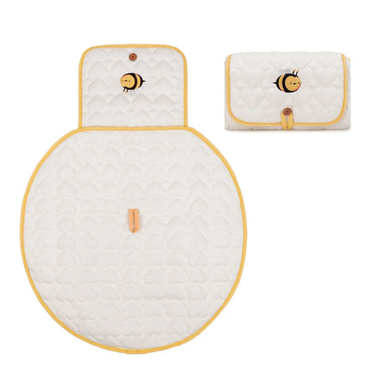 Baby Foldable Diaper Changer Baby Changing Mat Waterproof Changing Pad Portable Diaper Bag Newborn Bedding Supplies Storage Bags