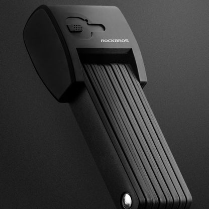 Bicycle Lock Heavt Duty Anti-Theft Smart Fingerprint Folding Lock Alloy Steel Anti-Hydraulic Shear Motorcycle Bike Accessories