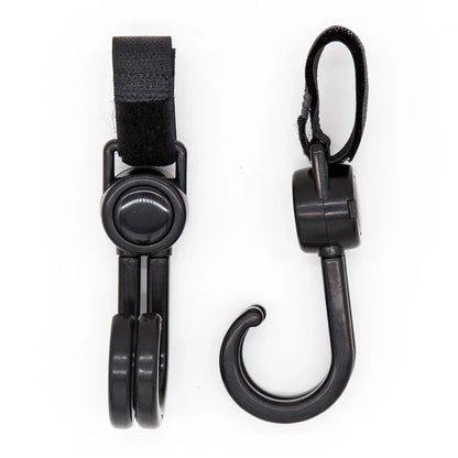 Hooks for Stroller Car Shopping Cart Hooks Baby Stroller Accessories Rotate 360 Degree Hook Pram Organizer Bag Hanger
