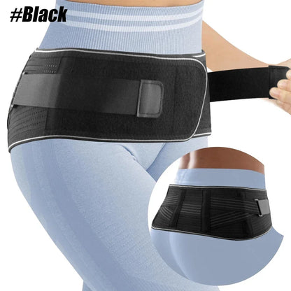 1PCS Lightweight Back Brace for Lower Back Pain – Breathable Mesh Design & Adjustable Straps-Ideal for Men & Women Under Clothes