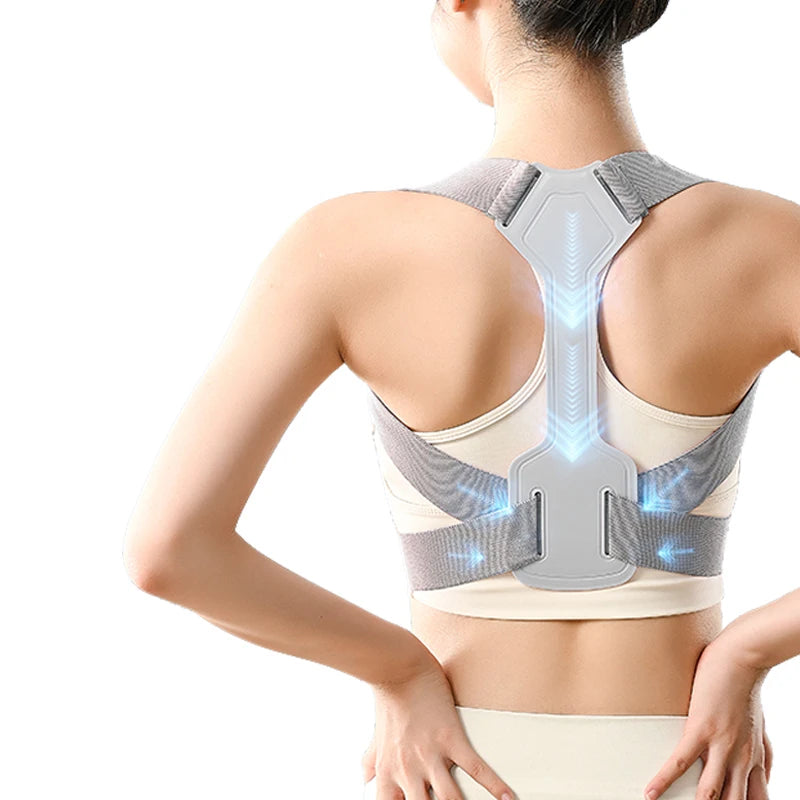 Back Straightener Posture Corrector Women Men Upper Back Brace Posture Belt Relief Scoliosis Suppor Back Harness Posture