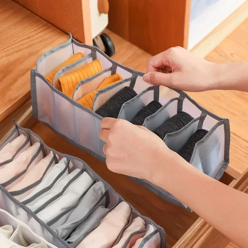 Closet Organizer Underwear Organizer for Wardrobe Clothes Organizers Cabinets Drawer Organizers Bra Socks Storage Organizer Box