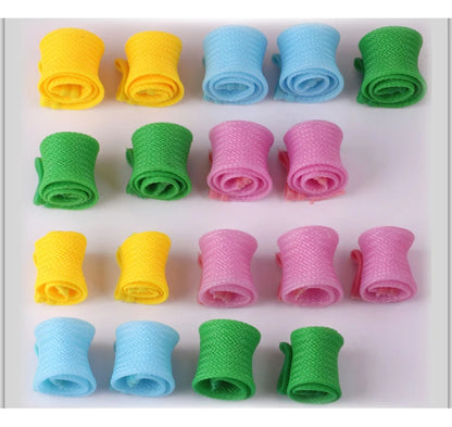 Heatless Hair Curler No Heat Silk Ribbon Hair Rollers Curls Headband Sleeping Soft Lazy Hair Curlers Foam Rod Curling Hair Tools
