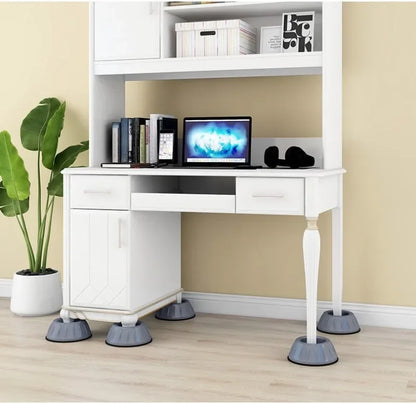 4Pcs Anti Vibration Feet Pads Waterproof Legs Slipstop Silent Skid Raiser Mat Washing Machine Support Dampers Stand Furniture