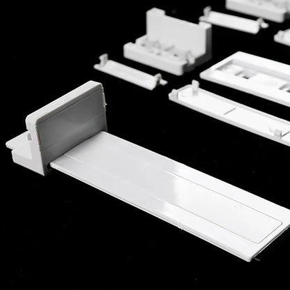 1 Set Embedded Refrigerator Slide Rail For Fridge Door Slide Rail Mounting Kit Refrigerator Door Sliding Guide Moving Slide