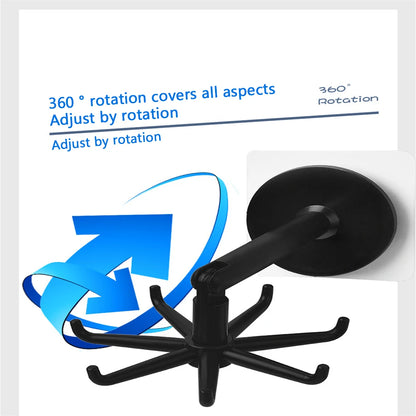 Upgraded Multi-function Rotatable 7-claw Hook 360 ° Seamless Punch Free Hook Kitchen Storage Hook Self Adhesive Bath Hooks