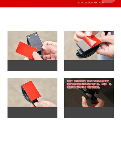 2PCS Universal Car Hook Seat Back Hook Multi-purpose Trunk Umbrella Holder Car Umbrella Storage Car Interior Accessories Storage