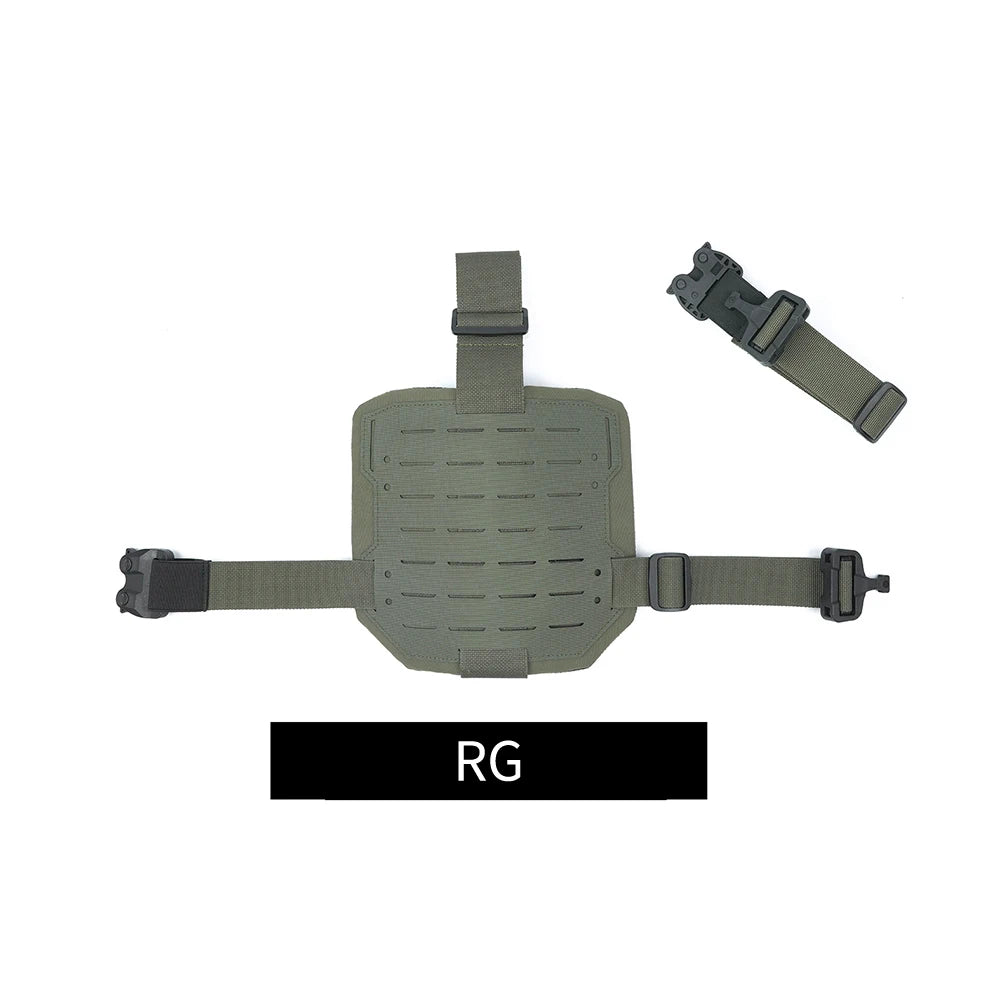 Tactical Leg Holster Magazine Pouch Hunting Airsoft Plate Carrier Molle Drop Platform Thigh Protector Glock Camping Outdoor Spor