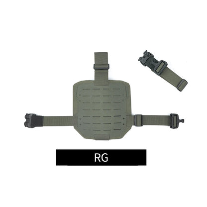 Tactical Leg Holster Magazine Pouch Hunting Airsoft Plate Carrier Molle Drop Platform Thigh Protector Glock Camping Outdoor Spor