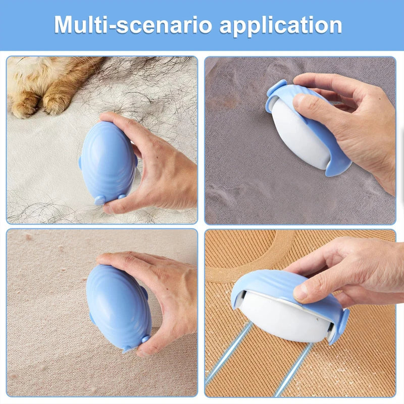 Washable Lint Remover Penguin Cute Portable Sticky Washable Reusable Clothes Dust Cleaning Hair Pet Sticky Roller Ball Traveling
