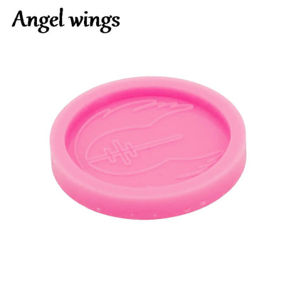 DY1206 African Tribal Symbols Badge Reel Mold Epoxy Resin, Medical,Medical, Physical Therapy, Pharmacy Nursing Chocolate Moulds