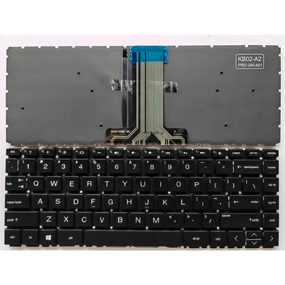US Laptop Keyboard for Hp 14-CF 14-DF 14-DK 14-DP 14S-CR 14SCF 240 245 G8 TPN-I130 I135