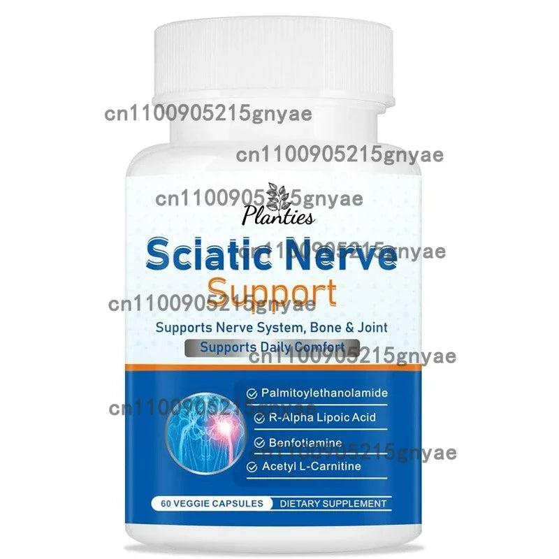 Sciatic Nerve Relief Supplement Vitamin 40 Times Stronger Than The Natural Form of R-ALA, Non-synthetic Lipoic Acid