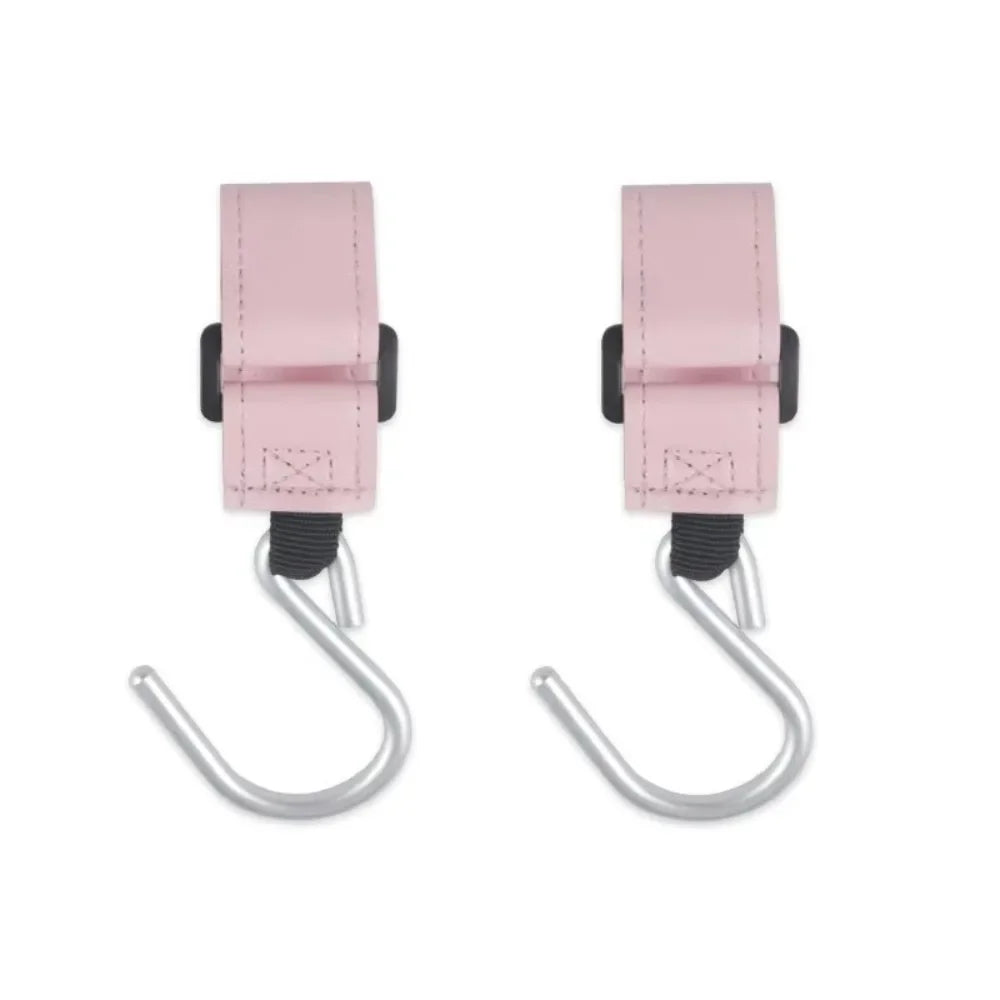 Multifunctional S Shape Baby Stroller Hooks PU Solid Color Hanging Hook Cart Organizer Cartoon Stroller Accessories Baby
