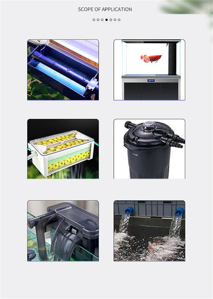 Aquarium 8D Sponge Fish Pond Filter Cotton Cleaning Purifier Water Purification Without Gel Cotton Filter Medium Cotton