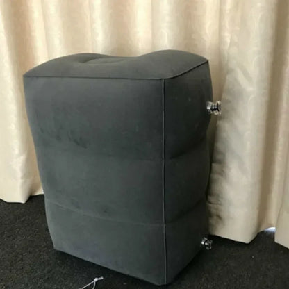 Flight Sleeping Footrest Rest Pillow On Airplane Car Bus Adjustable Kids Inflatable Travel Sleep Resting Pillows   WJ529