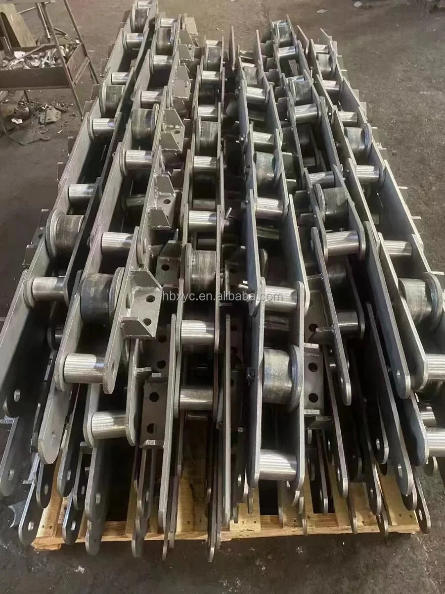 Replacement of asphalt paver spare parts conveyor industrial roller chain for   scraper  Sumitomo