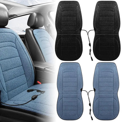 2pcs Car Driver Heated Seat Cushion Universal Auto Heated Seat Covers Seat Car Heater Cushion Fast Heating Cars Seat Heating Pad