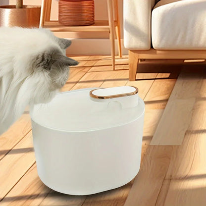 1 Silent Smart Pet Water Fountain, With Filter, Automatic Power-off, 3L Automatic Water Dispenser for Cats and Small Medium Dogs