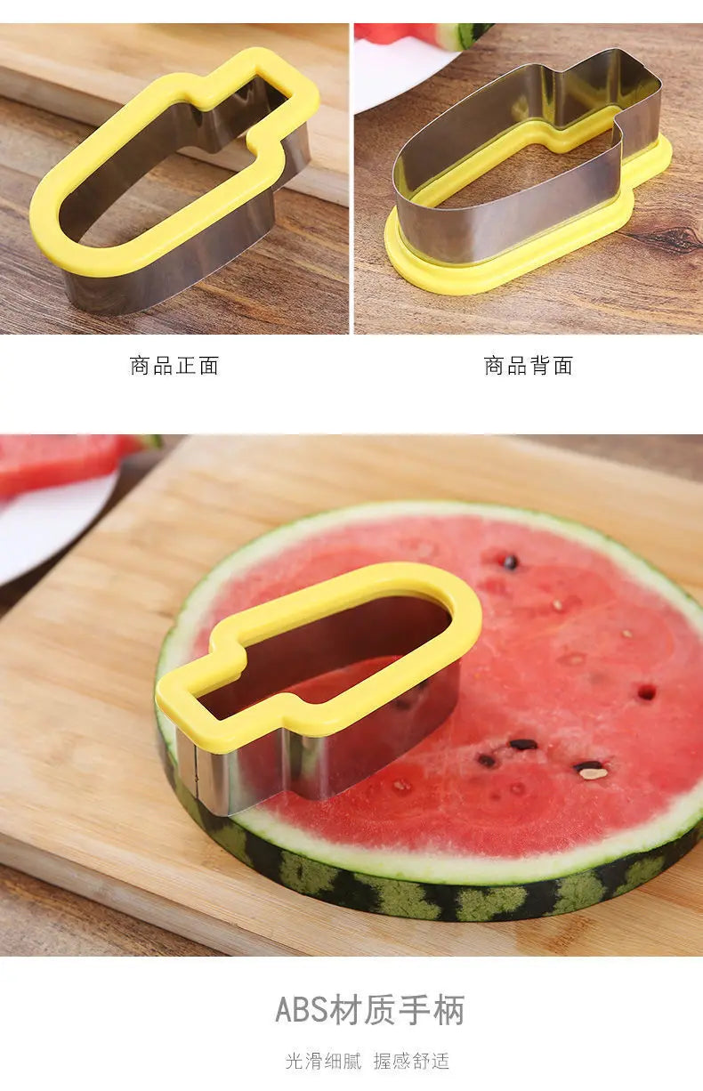 Slicer Watermelon Ice Melon Cutter Kitchen summer cool Gadgets Mold Fruit Knife curious Gadget Accessories Useful for Things