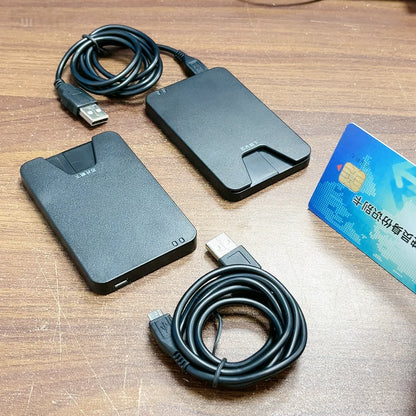 Smart Card Reader Identity Card Chip Electronic Id Card For EMV Card Digital Signature Id Card Reader Citizen Health IC Card
