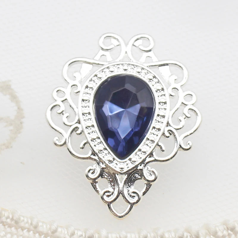 10 pieces of new crystal sewing accessories, sewing accessories, decorations, artificial accessories, used to decorate the party