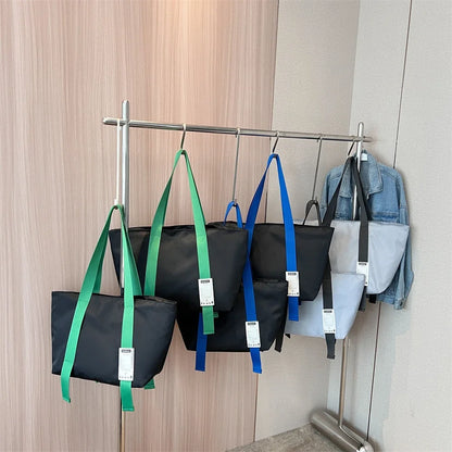 Oversized Tote Bags For Women 2023 Designer Luxury Shoulder Bag Quality Oxford Fabric Multi Pockets Large Capacity Shopper Totes