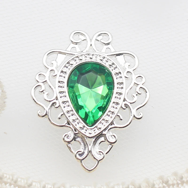 10 pieces of new crystal sewing accessories, sewing accessories, decorations, artificial accessories, used to decorate the party