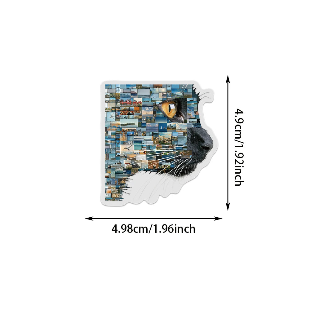 50PCS Photo Portrait Stickers Exquisite Hand Account Materials Phone Cases Laptop Suitcases Water Cups Waterproof Stickers