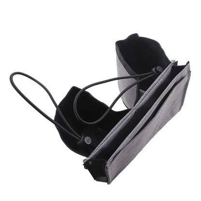 Travel Luggage Cup Holder Durable Free Hand Suitcase Drink Bag Travel Milk Tea Coffee Mugs Holder Fits All Suitcase Handles