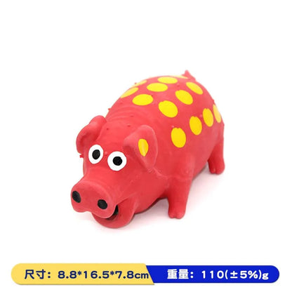 Dog Toys Latex Sound Toys Pig Resistant Bite Pet Toys Wholesale Teething Pet Supplies Dog Toys