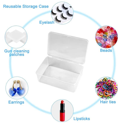 100/300PCS 6 Inch Precision Tips Cotton Swabs - Long Wooden Stick Cotton Buds Pointed Cotton Swabs With Case - Cotton