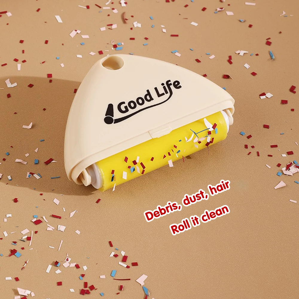 Mini roller Reusable Hair Sticky Roller Washable Lint Roller for Clothes Lint Remover Pet Hair Removal Brush Cleaner Supplies