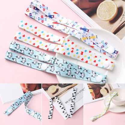 Baby Toys Stroller Strap Fixed Car Pacifier Chain Anti-Drop Hanger Belt Holder Baby Stroller Accessories
